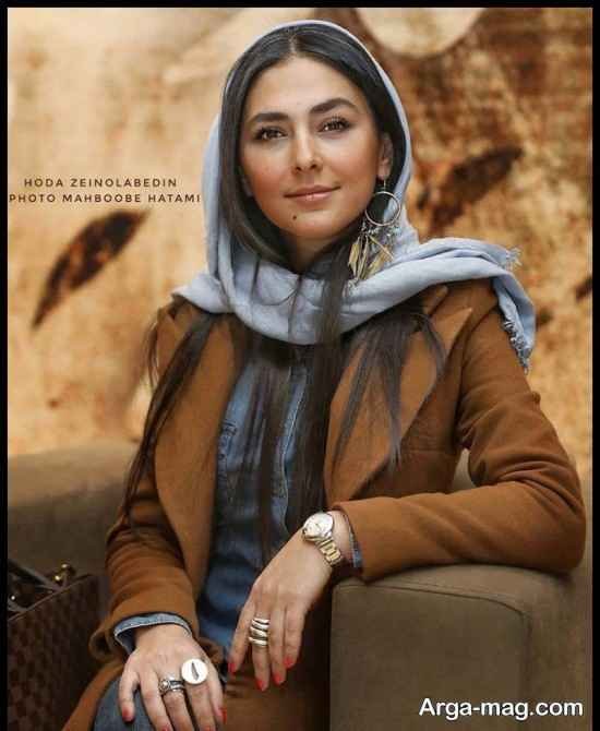 هدی زین العابدین در اکران فیلم "آتابای"