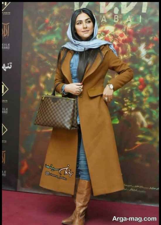 هدی زین العابدین در اکران فیلم "آتابای"