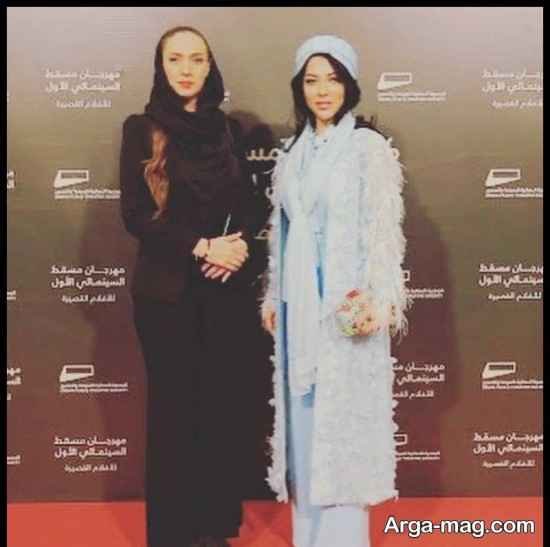 عکس های لیلا اوتادی در جشنواره فیلم "عمان"