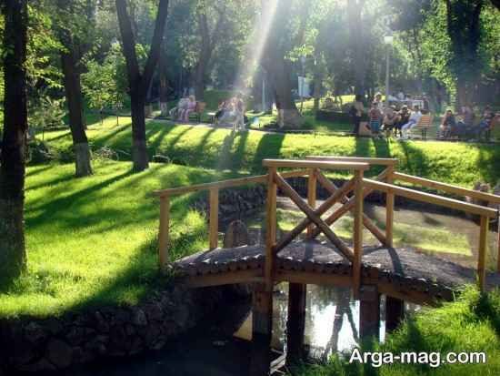 پارک عشاق ایروان با طبیعت سرسبز و فضای دل انگیز