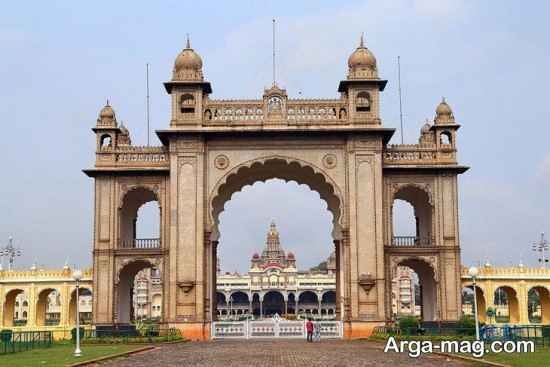 قصر میسور عمارت تاریخی هند با معماری باشکوه