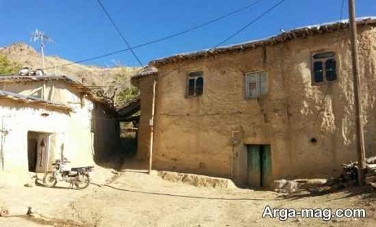 روستای پریان کرمانشاه با معماری پلکانی جالب