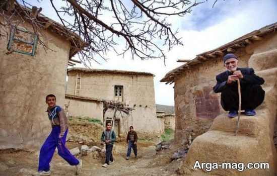 روستای پریان کرمانشاه با معماری پلکانی جالب