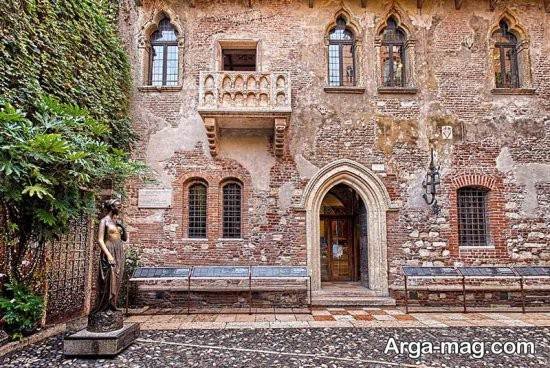 خانه ژولیت ایتالیا بنای معروف جهان در شهر عشق