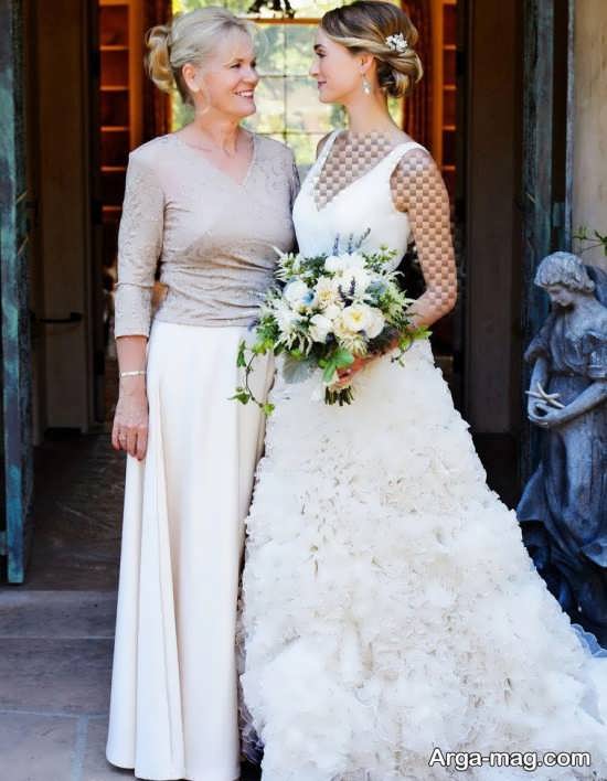 فیگورهای خلاقانه عکس عروس با مادر