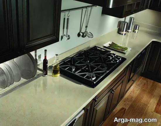 زیباسازی آشپزخانه با مدل سنگ کابینت