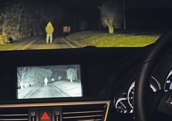 عملکرد سیستم دید در شب خودرو