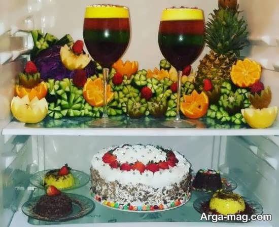 دیزاین و زیباسازی یخچال عروس 1401
