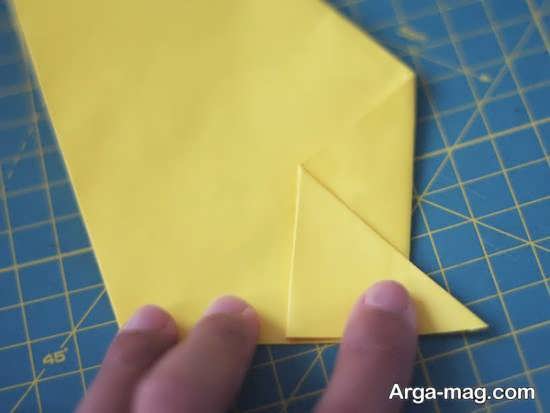 آموزش درست کردن اوریگامی زرافه