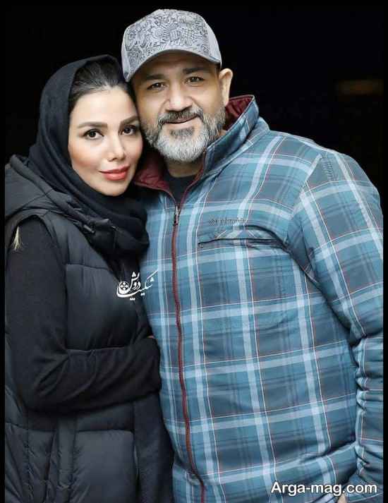 تصاویر مهران غفوریان و همسر در جشنواره فیلم فجر