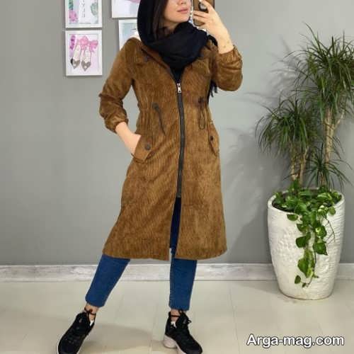 مدل مانتو کبریتی بلند و زیبا