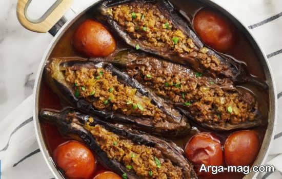 تزیینات جدید دلمه بادمجان
