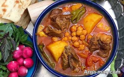 روش پخت آبگوشت بختیاری