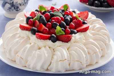 مواد اولیه دسر پاولووا