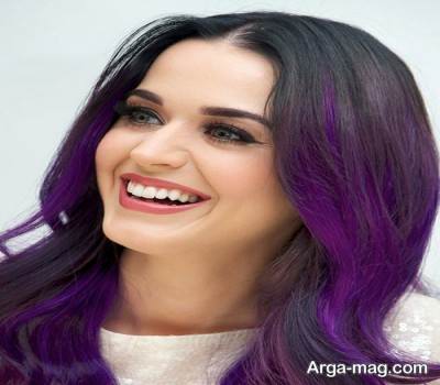  آموزش هایلایت بنفش 