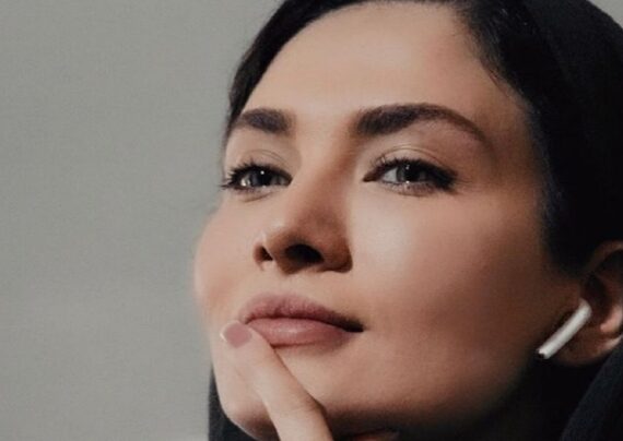 ساناز سعیدی در سریال "از سرنوشت"