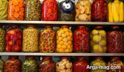 مواد اولیه ترشی عربی