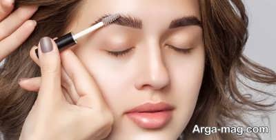 نحوه استفاده از ژل ابرو