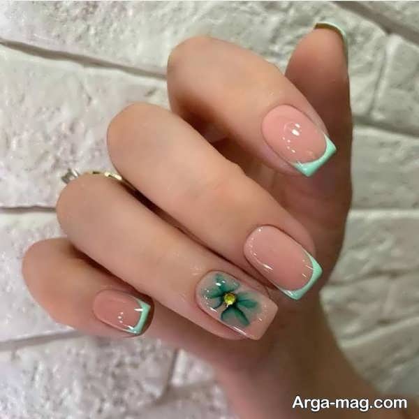 خاص ترین طراحی ناخن گلبهی