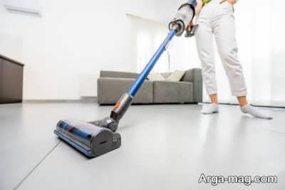 بررسی بافت فرش در انجام اصولی جارو کردن منزل