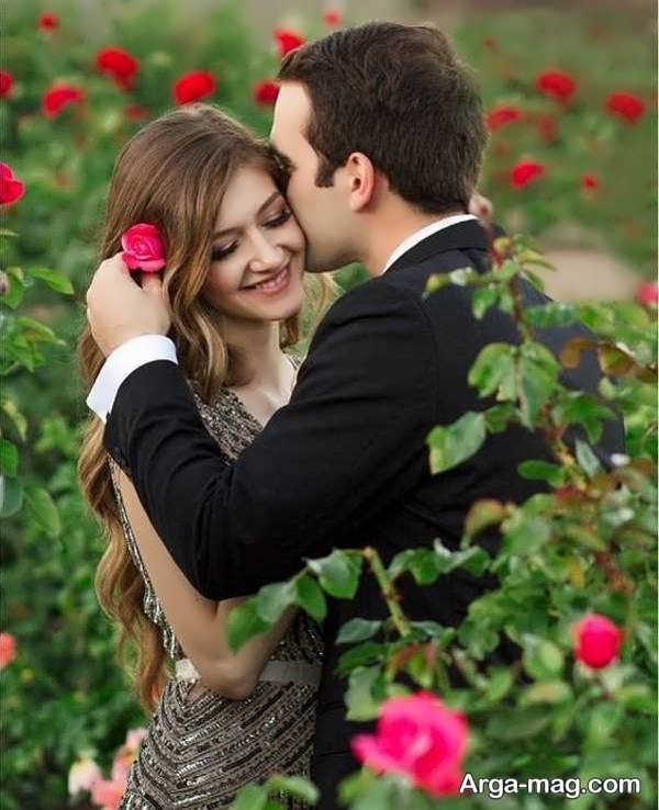 عکس نوشته احساسی و رمانتیک با گل