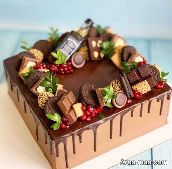 ایده خلاقانه کیک مربع