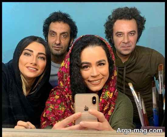 تصاویر ملیکا شریفی نیا در سریال "نجلا"