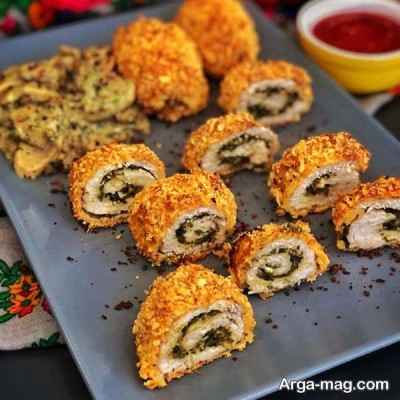 سوشی مرغ خانگی