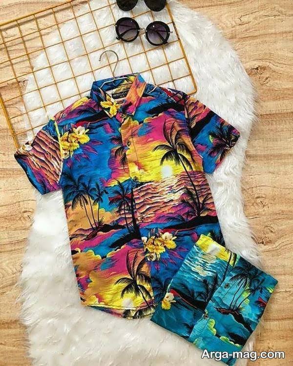 جدیدترین مدل پیراهن هاوایی