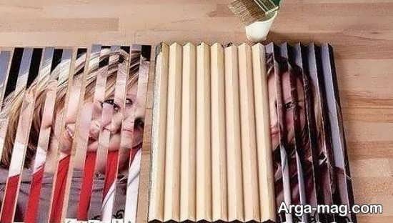 نحوه ساخت قاب عکس سه بعدی