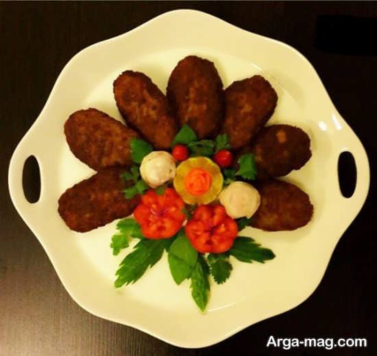 ایده های جالب تزیین شامی