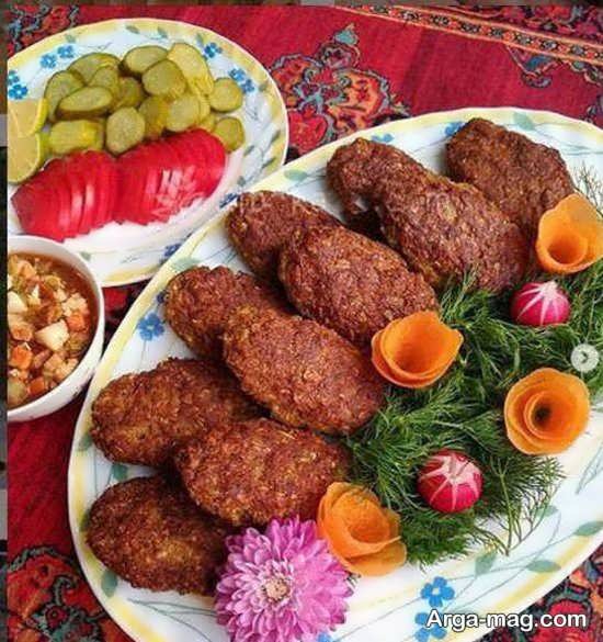 مدل های خلاقانه تزیین شامی