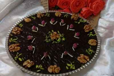دستور تهیه حلوا شکلاتی