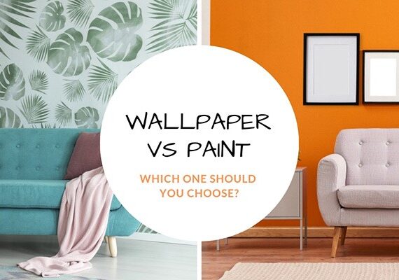 برای ساختمان رنگ بهتره یا کاغذ دیواری؟