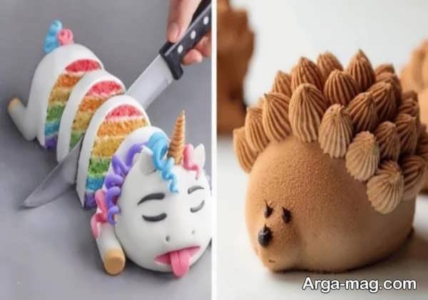 مدل های جذاب دیزاین کیک به شکل حیوانات
