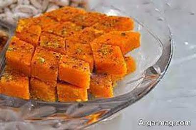 طرز پخت شیرینی روح افزا شیرینی با اصالت ساوه 