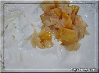 طرز تهیه دسر گلدانی ساده همراه با تصویر