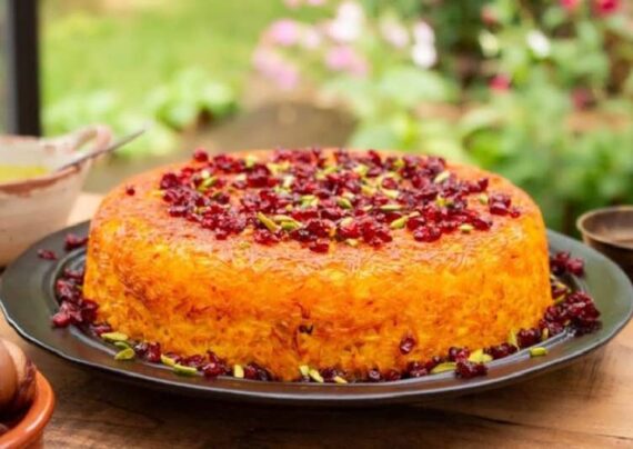 طرز تهیه ته چین هویج پلو