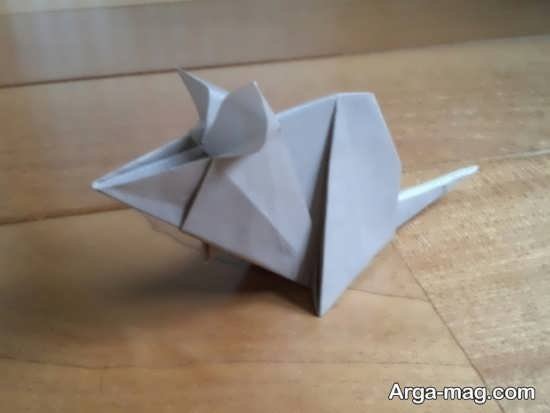 نحوه ساخت اوریگامی موش