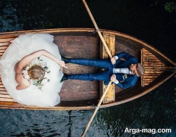 ایده هایی زیبا و جذاب از ژست عکاسی با قایق