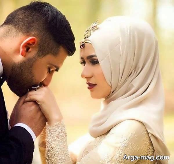 عکسهای ایده آل و خاص عاشقانه با حجاب