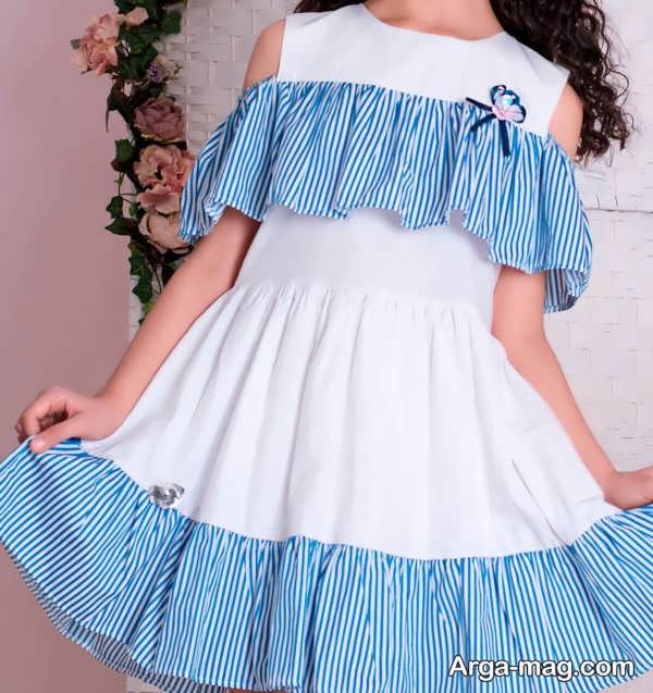 لباس دخترانه ساده