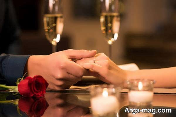 ایده هایی عاشقانه و رمانتیک از تزیین میز دو نفره