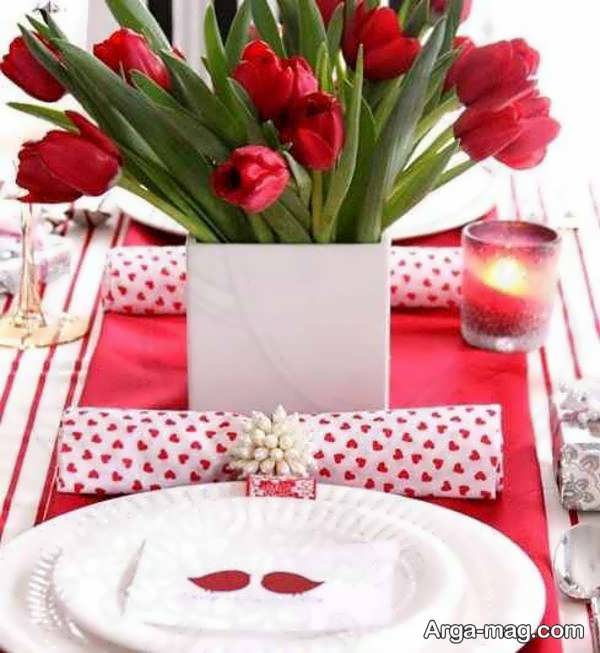 ایده هایی خاص و رمانتیک از تزیین میز دو نفره