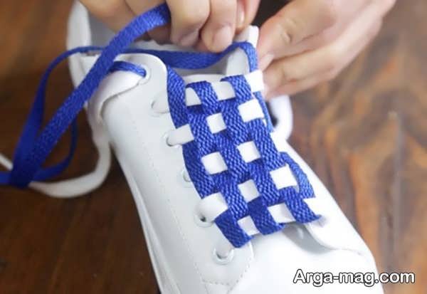آموزش بستن بند کفش