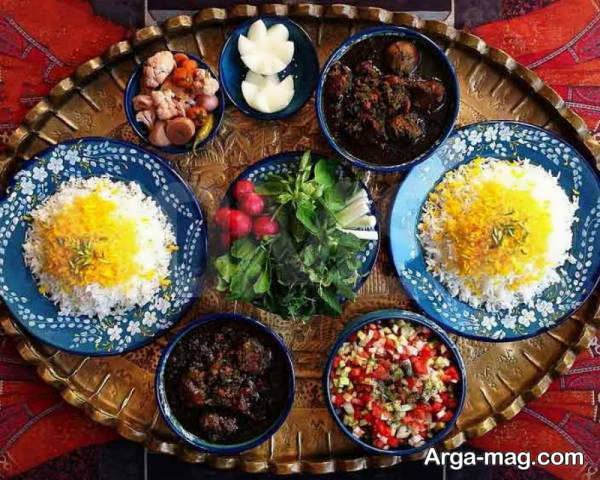 60 ایده جذاب و ایده آل تزیین سفره ایرانی