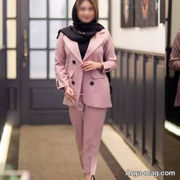 کت یقه انگلیسی متفاوت 