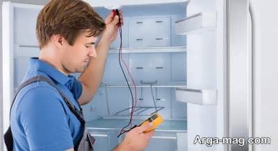 داغ شدن بدنه یخچال