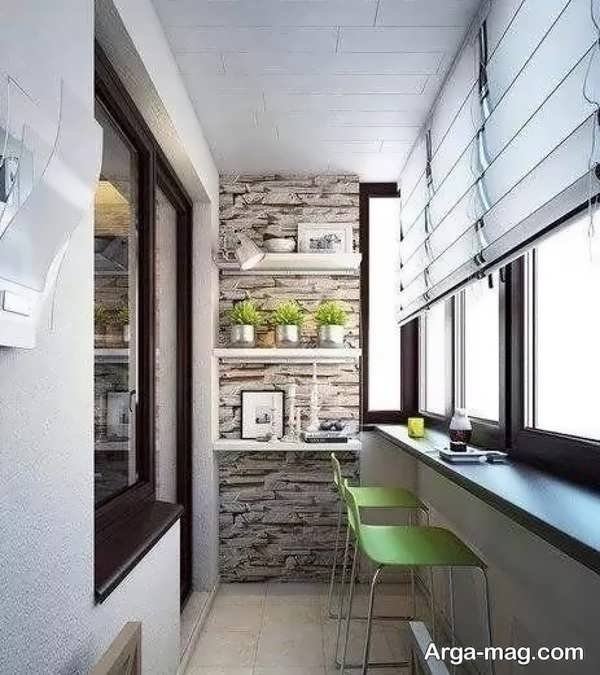 ایده های زیبا طراحی آشپزخانه در تراس