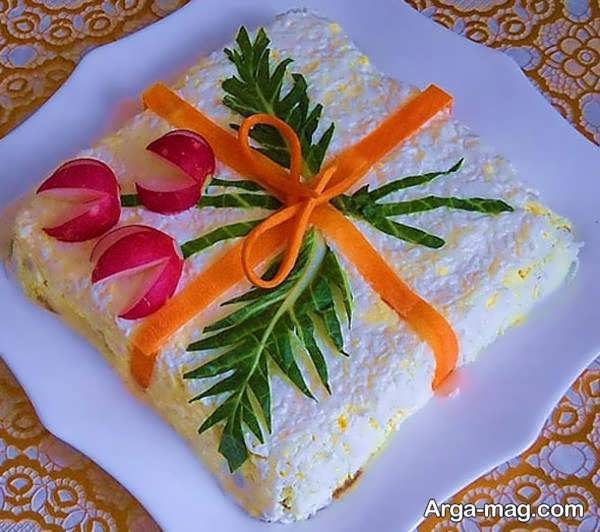ایده های اشتهابرانگیز و مجلسی از دیزاین سالاد الویه ۱۴۰۱